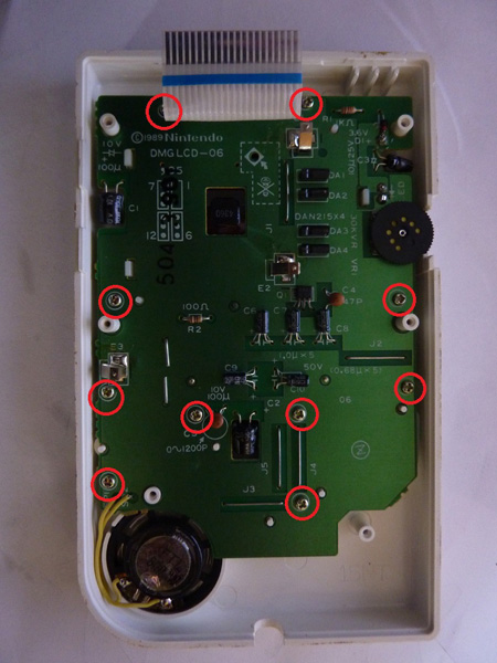 game boy retroeclairage